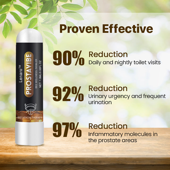 Say goodbye to prostate discomfort🛡️Lenaro™ ProstaVibe Honey Delay Inhaler🎁