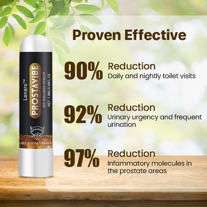 Say goodbye to prostate discomfort🛡️Lenaro™ ProstaVibe Honey Delay Inhaler🎁